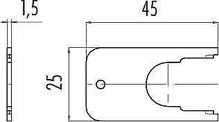 Mounting spanner for panel mount connectors - 2