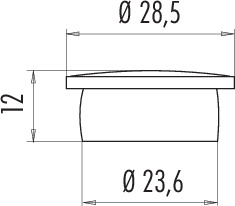 Protection cap IP40