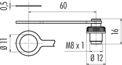 Protection cap for male cable connector