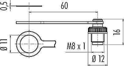 Protection cap for male cable connector - 2
