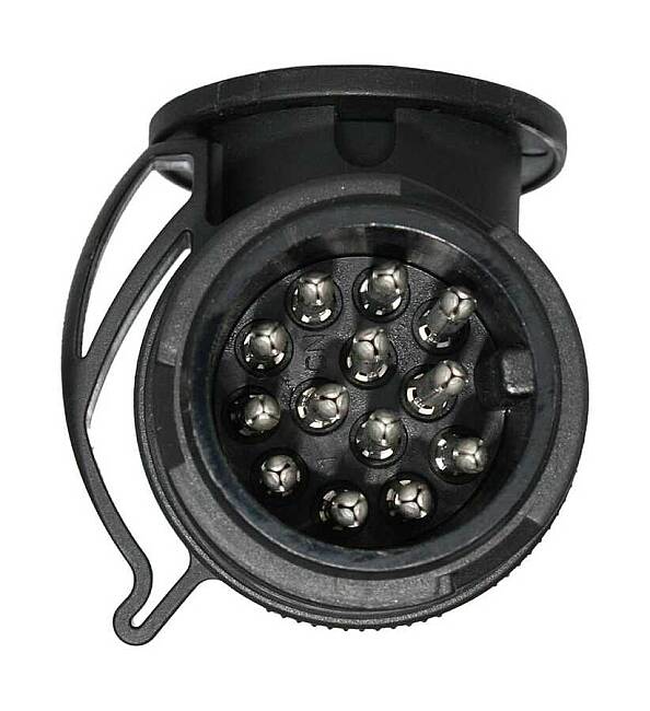 13 Kontak 12 V Kablo Tip Erkek Konnektör (ISO 11446) - 3