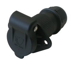 3 Contact 6 - 24 V Wall Mounting Female Connector (DIN 9680)