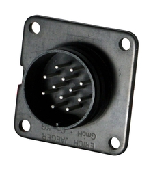 12 Contact 24 V Receptacle Male Connector (Nato: 5935-12-127-4833)