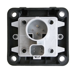 9 Contact 12 V Receptacle Female Connector (ISO 11783-2)