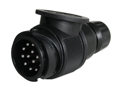 13 Contact 12 V Plug Male Connector (ISO 11446)