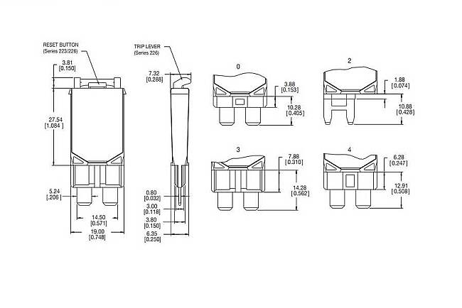 ATC Series 5 A Thermal Fuse - 2