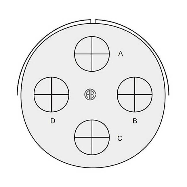 4 Kontak Dişi / Erkek Bayonet Bulkhead - 3