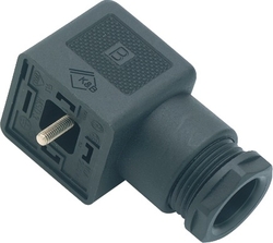 Size A female connector (panel mount), Contacts: 3+PE, 8.0 - 10.0 mm, not shielded, IP40 without seal, UL, ESTI+, VDE