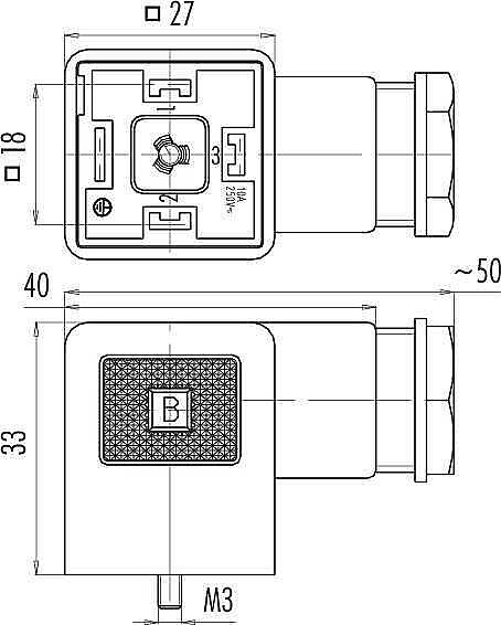 M18, Seri 210 İçin A Size Valf Konnektörü - 2