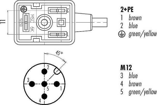 M18, Seri 220 İçin B(industry) Size Valf Konnektörü - 3