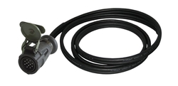 12 Contact 24 V with 1.70 Meter Cable Male Connector (Nato: 6150-12-142-5717)