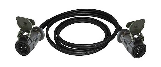 12 Contact 24 V with 4.30 Meter Cable Male Connector (VG 96927-22) - 1