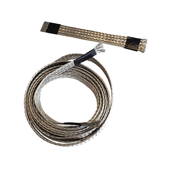 1.64 x 33.00 mm Flat Braided Copper Bus Bar - 1