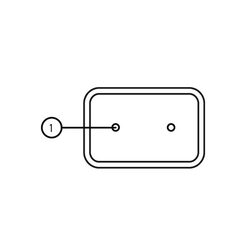 AT Series 2-Way Receptacle Male Connector