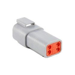 AT Series 4-Way Receptacle Male Connector