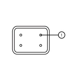 AT Series 4-Way Receptacle Male Connector