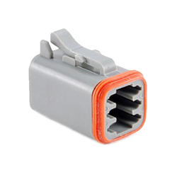 AT Series 6-Way Plug Female Connector