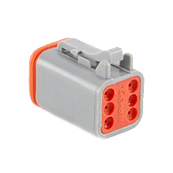 AT Series 6-Way Plug Female Connector