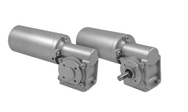 DC Motor With Worm Gearbox and Encoder - 1