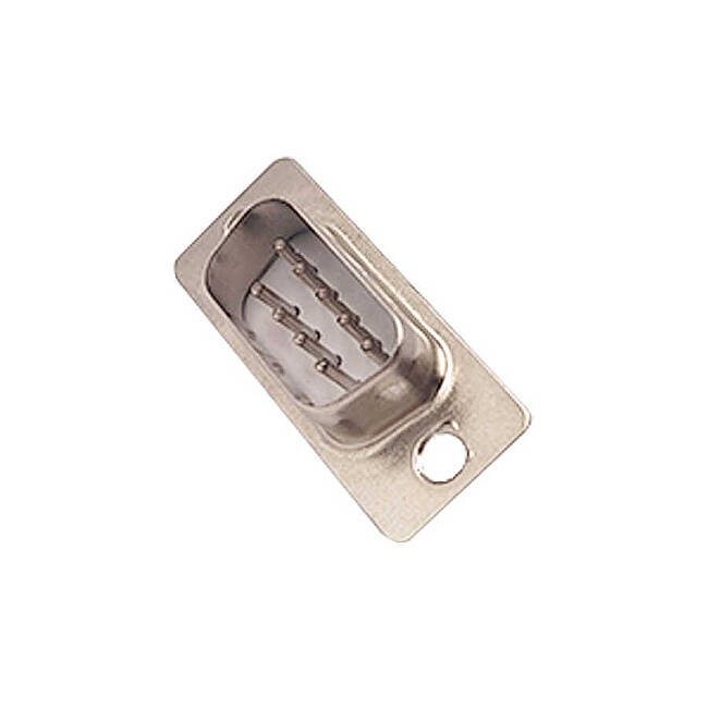 9 Contact 1 Size Male D-Sub Connector - 1