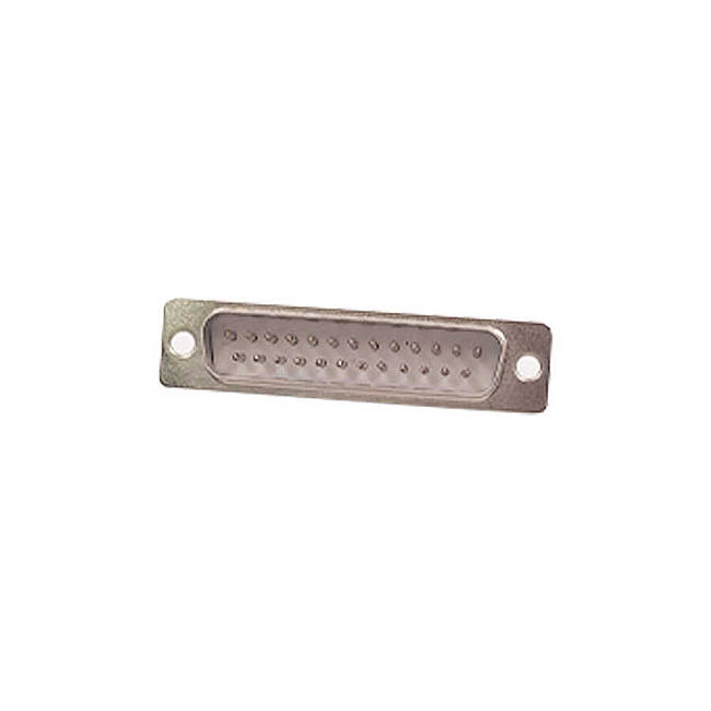 25 Contact 3 Size Male D-Sub Connector - 1