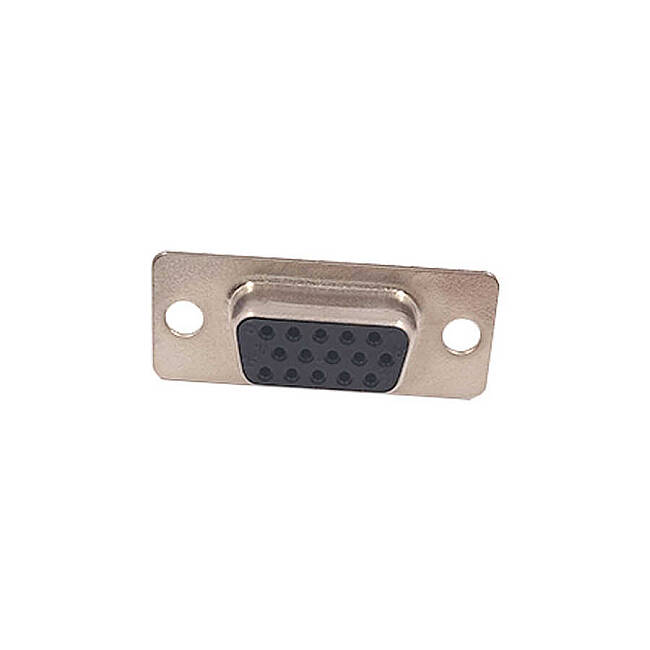 15 Contact 1 Size Female D-Sub Connector - 1