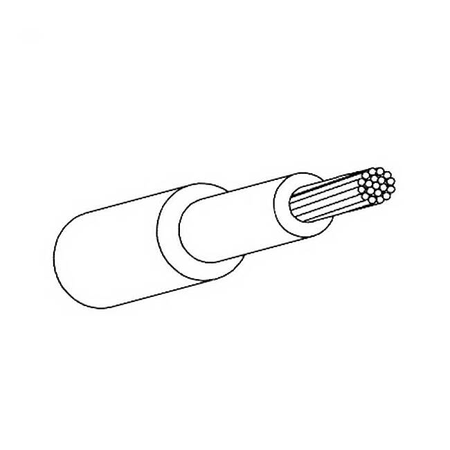 95.00 mm² Black Mil-Spec Wire - 1