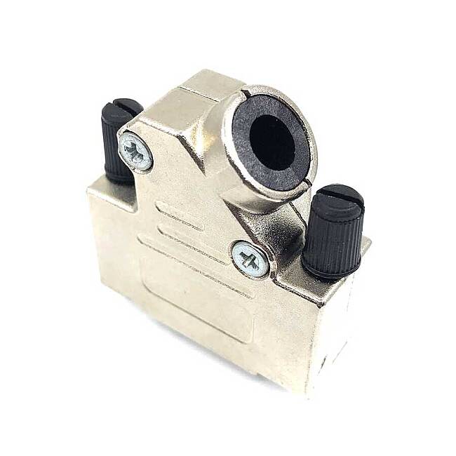 Kasa Boyutu 1 Metal 45° Açılı D-Sub Kapağı - 1