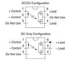 Solid State Relays 1A, 0-60V