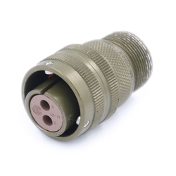 8 Contact Plug 180° Straigth Female Military Connector (VG 95234)