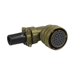 4 Contact Plug 90° Angled Female Military Connector (VG 95234)