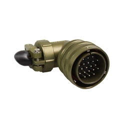 9 Contact Plug 90° Angled Male Military Connector (VG 95234)