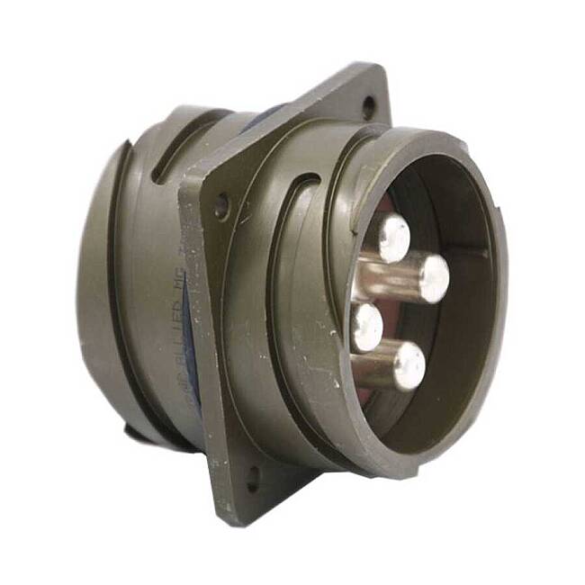 4 Contact Female / Male Bayonet Bulkhead - 2