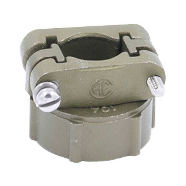 180° Straigth Cable Clamp for 14S Shell Size - 1