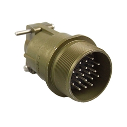 9 Contact Plug 180° Straigth Male Military Connector (MIL-DTL-5015)