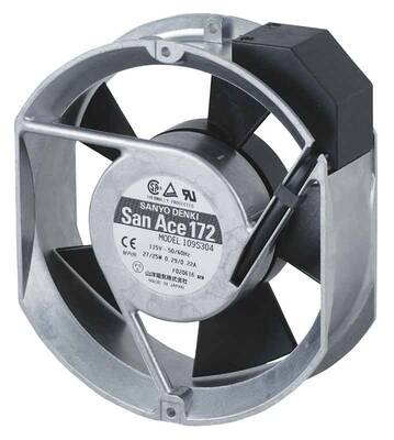 109S304 - San Ace Side Cut 115 V AC Fan