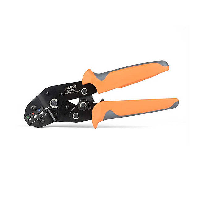 Ratchet Terminal Crimper Tool for 0.25 - 2.50 mm² Cable - 1